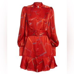 ALEXIS Lishan Printed Mini Dress, NEW WITH TAGS